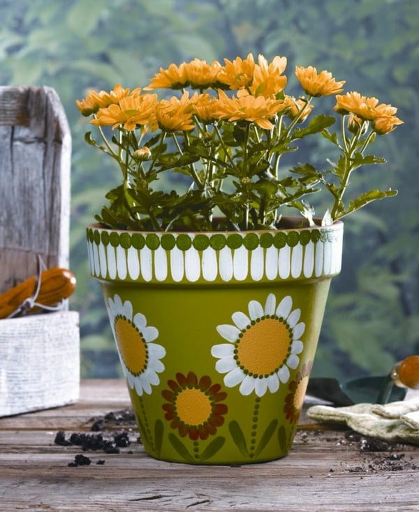 Do-it-yourself originálny dekor kvetináčov - zaujímavé nápady, tipy a fotografie príklady