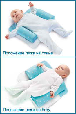 Ortopedický vankúš pre novorodencov Trelax P10 Baby Comfort