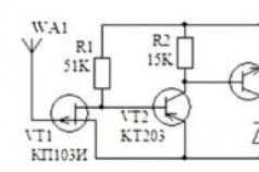 Detektor skrytej kabeláže - urobte najjednoduchší analóg a vyberte si zariadenie v obchode Detektor skrytej kabeláže na K561la7 zlá citlivosť