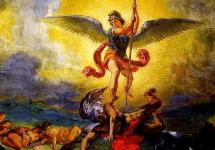 Archanjel Michael a Lucifer
