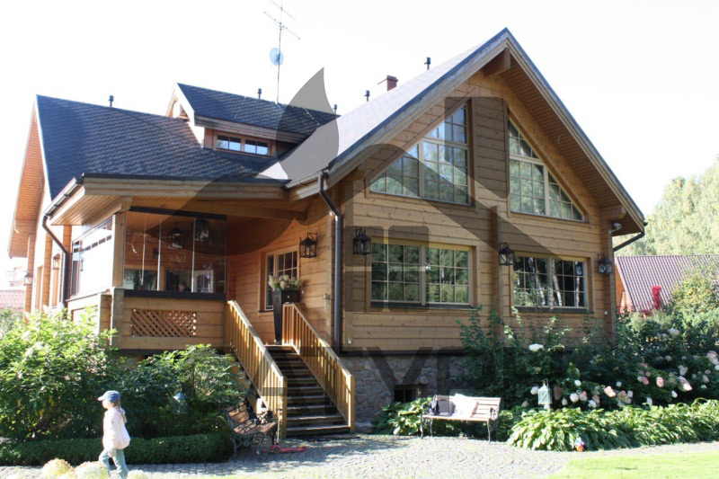 Komfort domu z lepených trámov